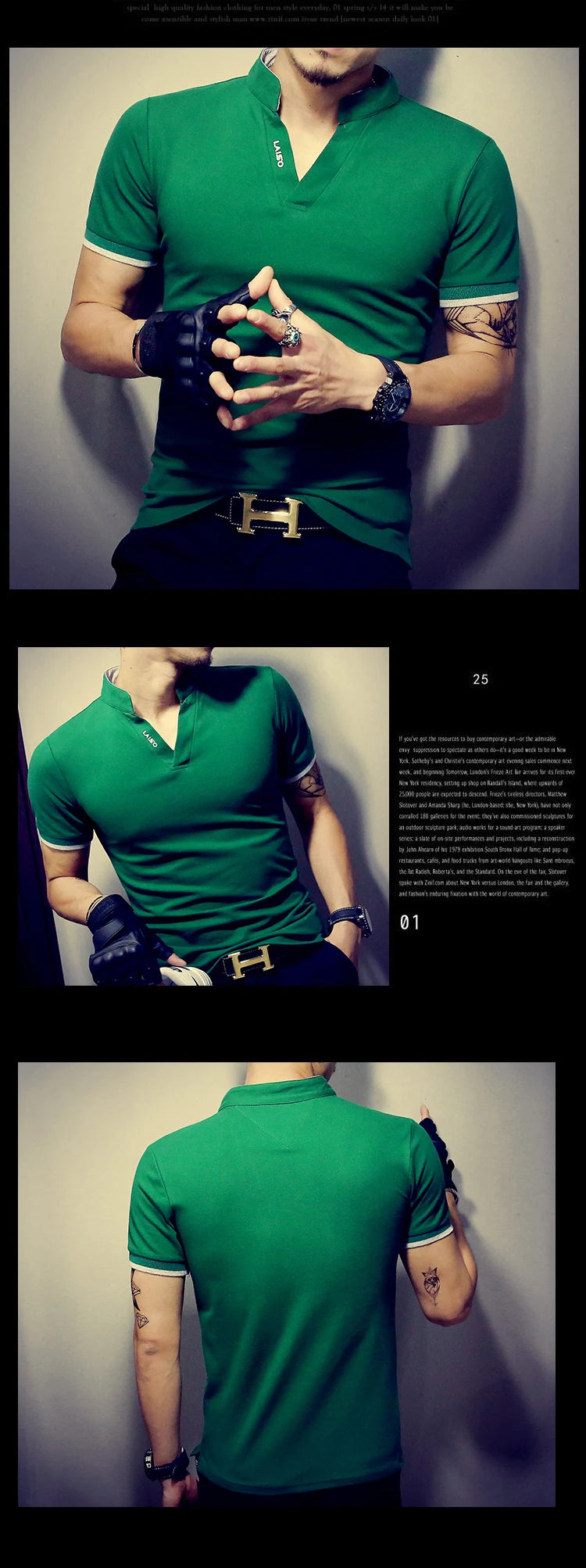 2021 Men's V Neck Fitness T Shirt Summer Fashion Solid Short Sleeve T Shirt Men LAISO Prints Slim Fit Mens Top Tees Shirt 5xl