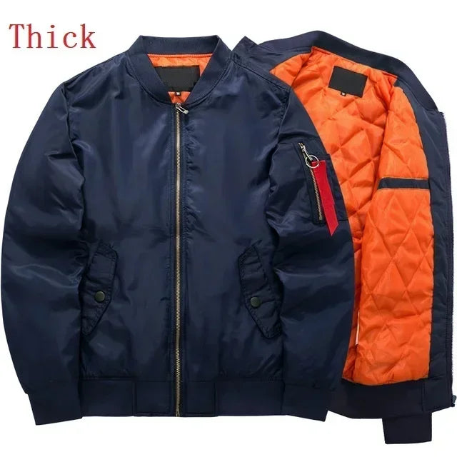 2024 New Thickened Baseball Suit Coat Men's Hip-hop Street Loose Windproof Motorcycle Jacket Autumn and Winter Unisex Warm Parka