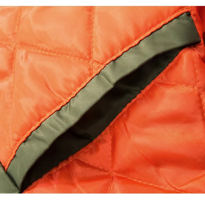 2024 New Thickened Baseball Suit Coat Men's Hip-hop Street Loose Windproof Motorcycle Jacket Autumn and Winter Unisex Warm Parka