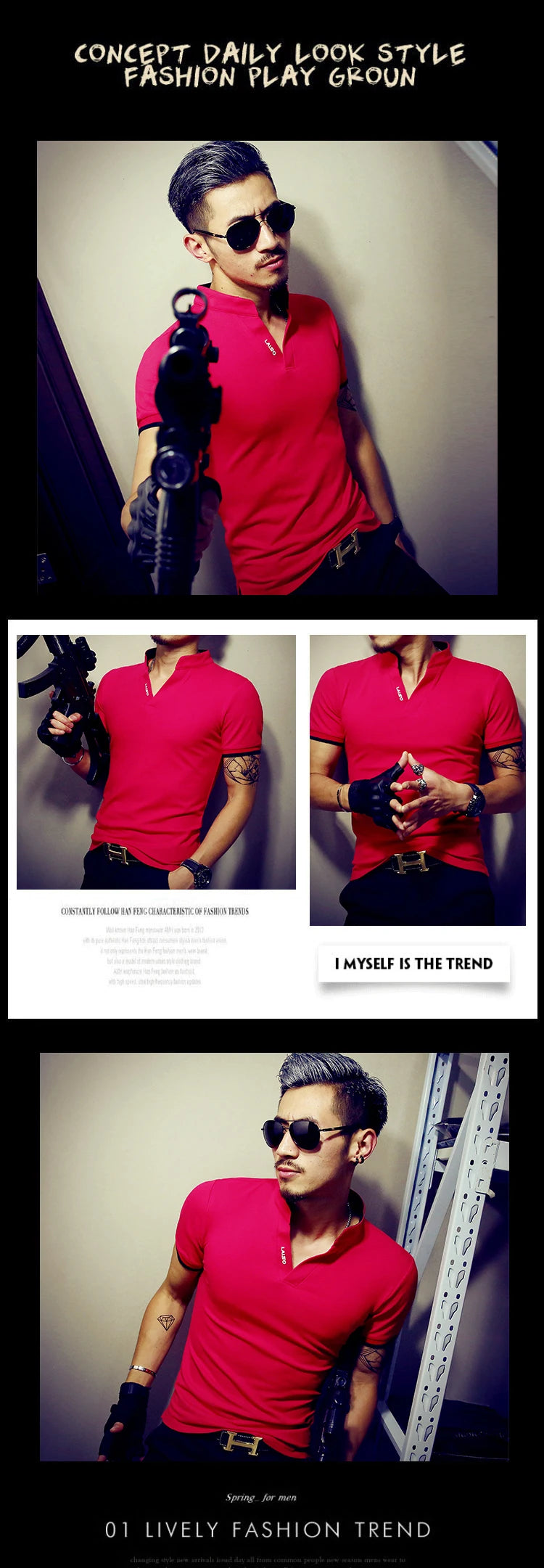 2021 Men's V Neck Fitness T Shirt Summer Fashion Solid Short Sleeve T Shirt Men LAISO Prints  Slim Fit Mens Top Tees Shirt 5xl